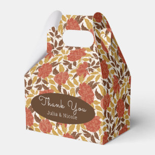 Ballotins Dusty Brunt Orange Peony Flowers Mariage de automn