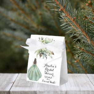 Ballotins Dusty Green Parties scintillant robe Fête des mari