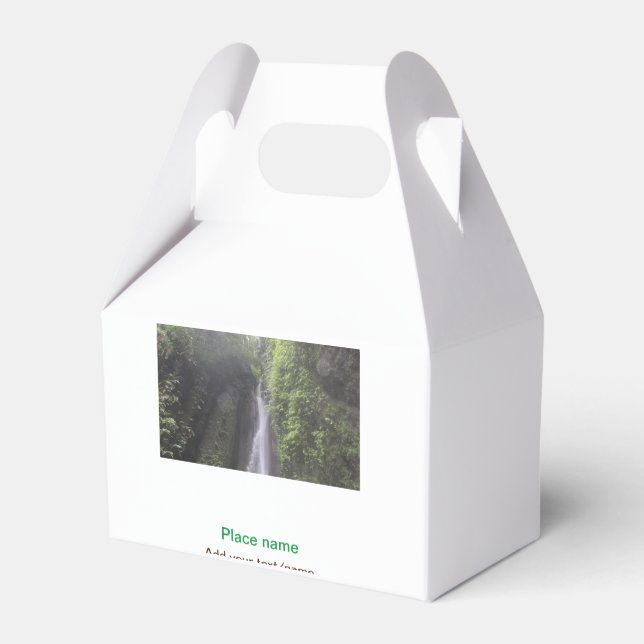 Ballotins eau océan plage photo ajouter nom texte place été (Verso)