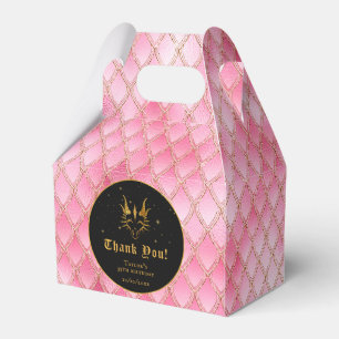 Ballotins Écaille de dragon rose Gold Anniversaire Merci