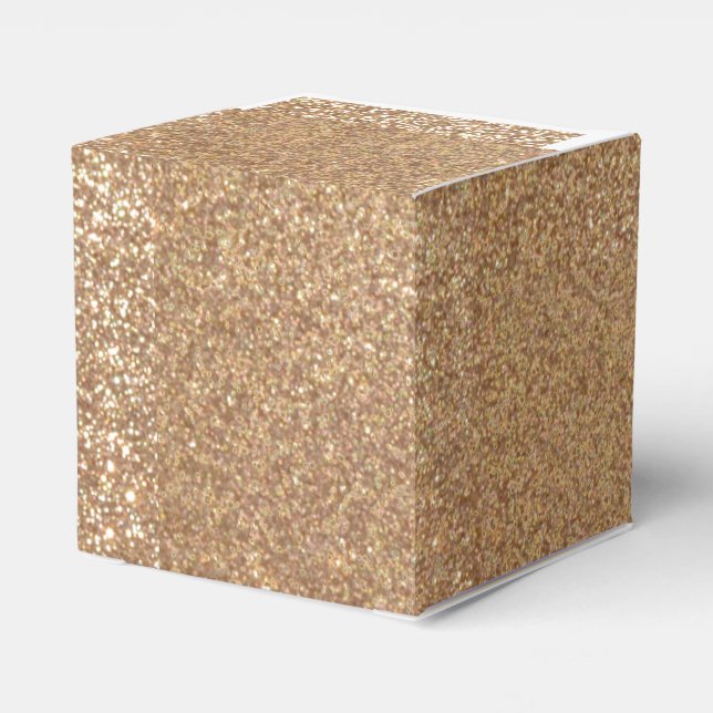 Ballotins Éclats de Parties scintillant de cuivre brillants (Arrière)