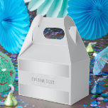 Ballotins Écriture élégante de monogramme modifiable | Gris<br><div class="desc">Entièrement personnalisable et conception de monogramme élégante,  modifiez comme vous le souhaitez.</div>