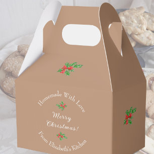 Ballotins Éditable Cadeau de Fêtes de Fin d'Année en Brown J