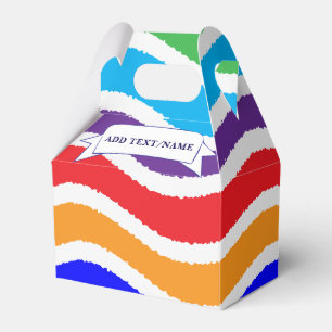 Ballotins Effet de papier déchiré personnalisé coloré