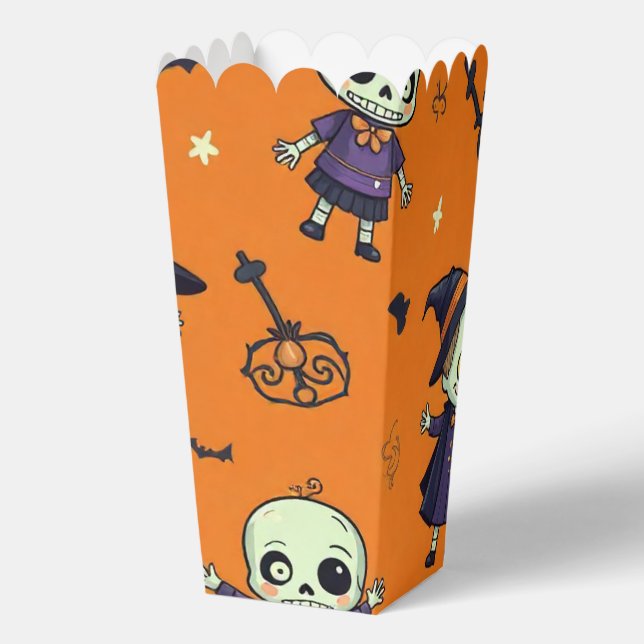 Ballotins Éffrayant Chic Halloween Coussin - Festive (Verso)