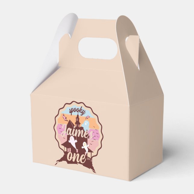 Ballotins Éffrayant Un Halloween Premier anniversaire Fête F (Verso)