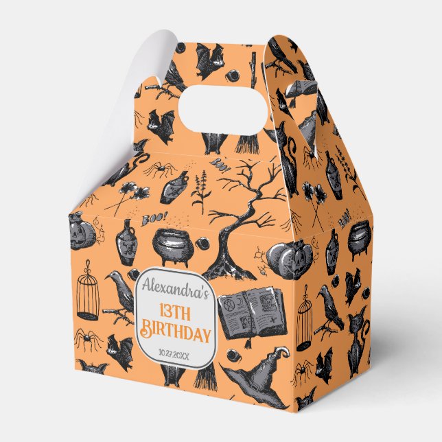 Ballotins Éffrayante Eclosion Halloween fête d'anniversaire (Verso)