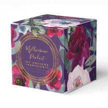 Éggplant Purple Sage Vert Floral Marque Produit