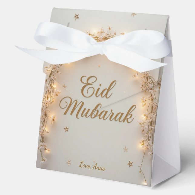 Ballotins Eid Mubarak personnalisé (Recto)