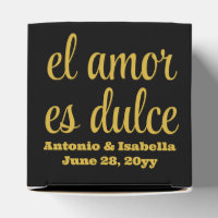 El amor es dulce mariage accueil pour invités
