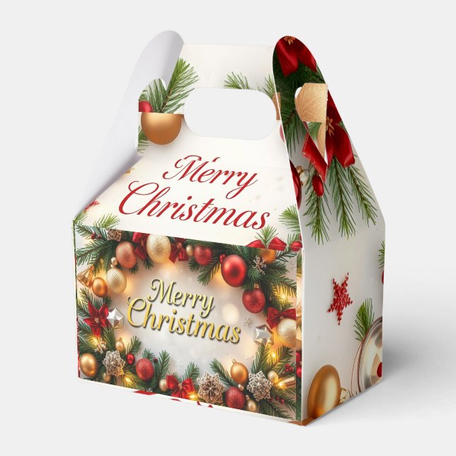 Ballotins Élégance de Noël : Une fête festive (Verso)