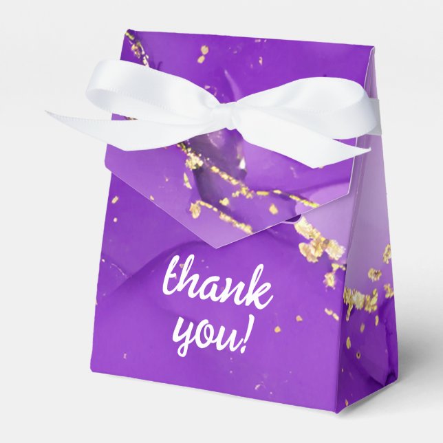 Ballotins Élégance Ethérée : Mariage mauve d'inspiration géo (Verso)