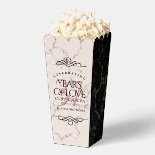 Ballotins Élégant 37e anniversaire du Mariage Alabaster