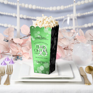 Ballotins Élégant 38e anniversaire du Mariage Emeraude