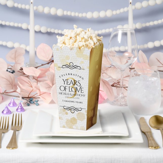 Ballotins Élégant 3ème anniversaire de Mariage en cuir (Mariage)