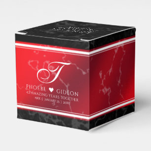 Ballotins Élégant 42e anniversaire du Mariage Jasper