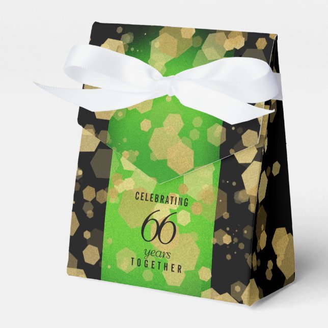 Ballotins Élégant 66ème anniversaire de Mariage Titanite (Verso)