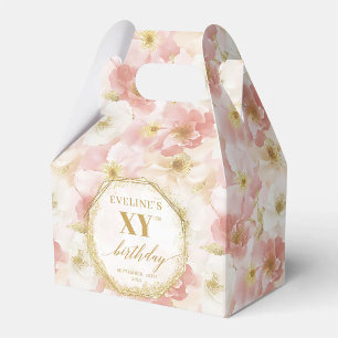Ballotins Élégant Ballotin de fête d'anniversaire rose Dusty