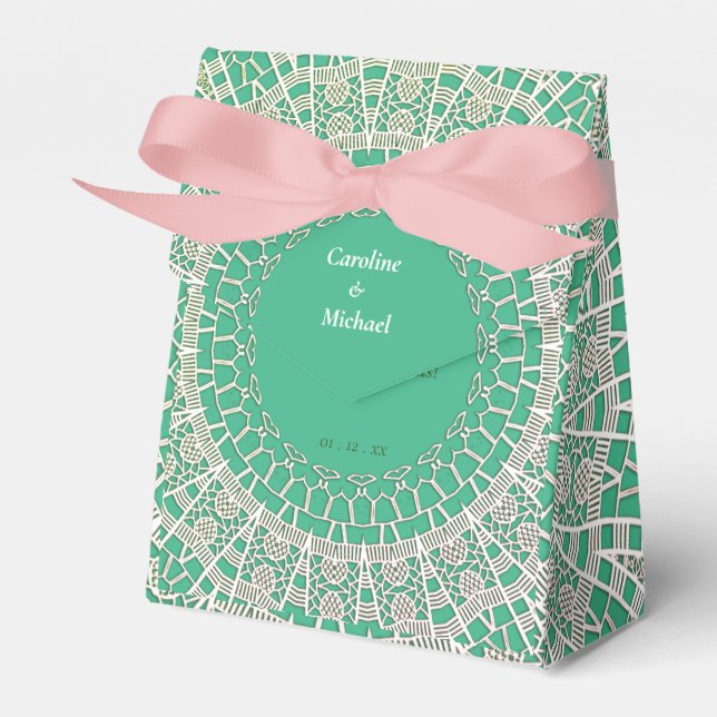 Ballotins Élégant Ballotin de mariage (Verso)