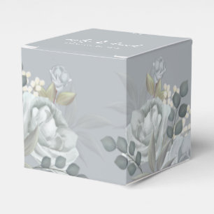 Ballotins Élégant bleu floral élégant Ampersand