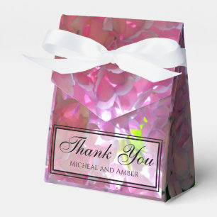 Ballotins Élégant boho rose florales fleurs hydrangées