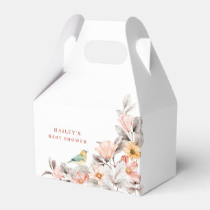 Ballotins Elegant Boho Rustic Fleur sauvage Baby shower