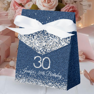 Ballotins Elégant Denim & Diamonds 30e anniversaire