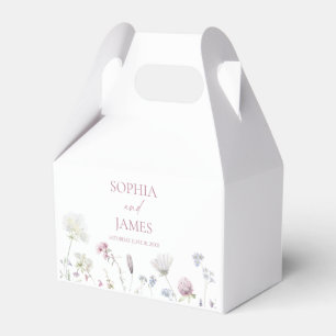 Ballotins Élégant Fleur de Fleur Sauvage Fleurs Mariage