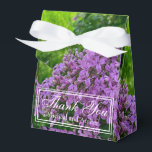 Ballotins Élégant Lilacs violet lavande Merci floral<br><div class="desc">Elégant Lilacs violet lavande floral Merci cartes.</div>