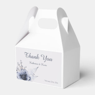 Ballotins Elégant Mariage bleu bleu bleu bleu floral