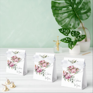 Ballotins Élégant Mariage d'arrangement floral Peony