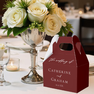 Ballotins Elégant Mariage du soir personnalisé Bourgogne