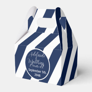 Ballotins Élégant Mariage Nautique trié - Bleu Marine, Blanc