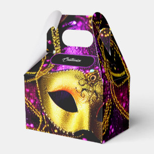 Ballotins Elégant Masque Or Gable