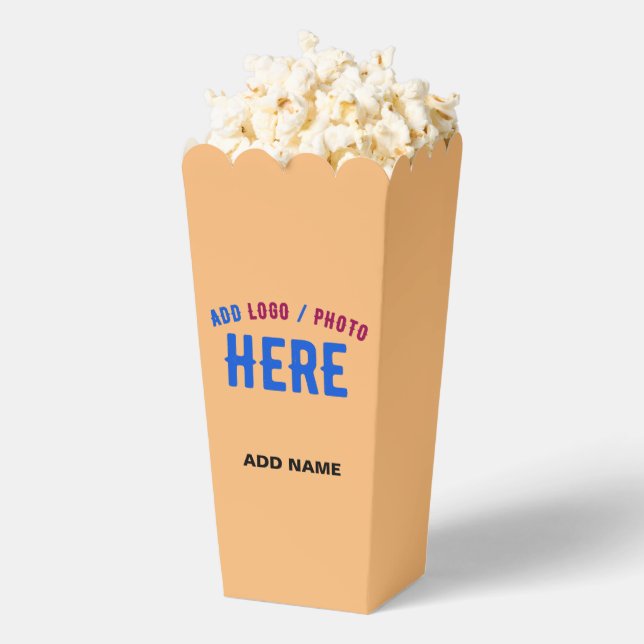 BALLOTINS ÉLÉGANT MODERNE PERSONNALISÉ PEACH ORANGE MARQUE P (Sauté)