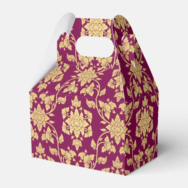 Ballotins Elégant Party Favoriser boîte cadeau Couleur perso (Verso)