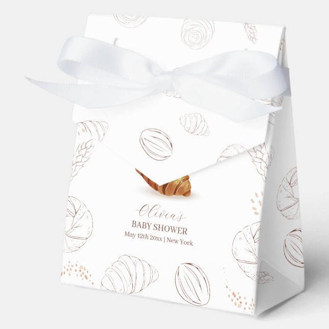 Ballotins Élégant Pâtisserie Bun Dans Le Baby shower Du Four (Recto)