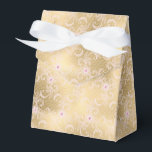 Ballotins Élégant rose gold floral lace Baby Shower de maria<br><div class="desc">Féminin élégant sexy rose et or floral dentelle douche de mariage</div>