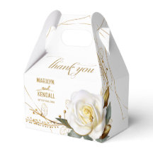 Élégant Rose or Mariage Floral