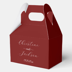 Ballotins Élégant Script Mariage Bourgogne