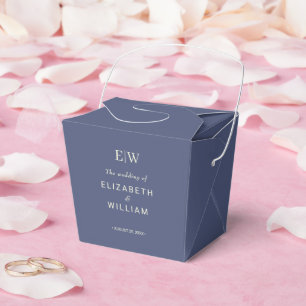 Ballotins Elégant simple de l'avenir Dusk avec Mariage Monog