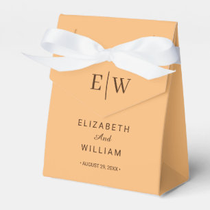 Ballotins Élégant simple Mariage de monogramme