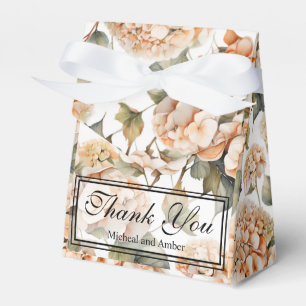 Ballotins Elégante aquarelle blanche vert orange boho