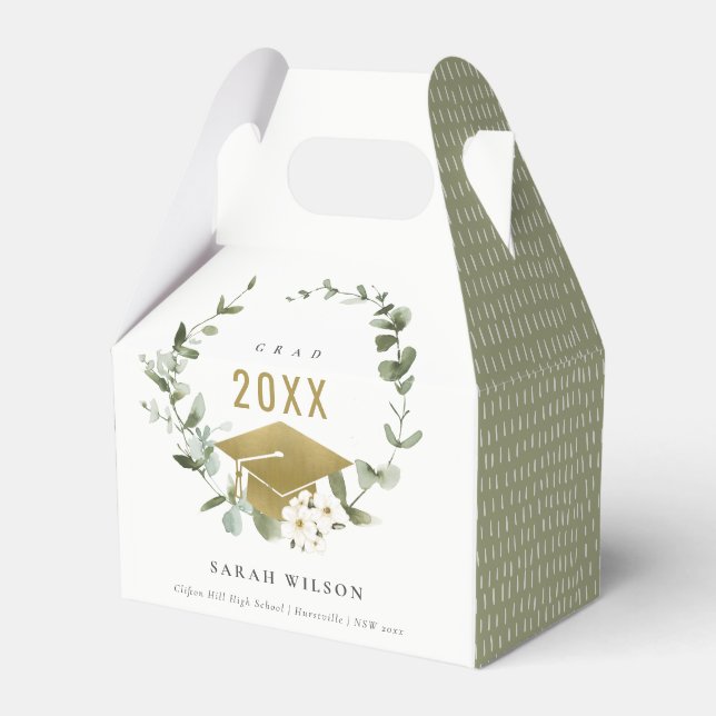 Ballotins Élégante certification en or de la couronne de pap (Verso)