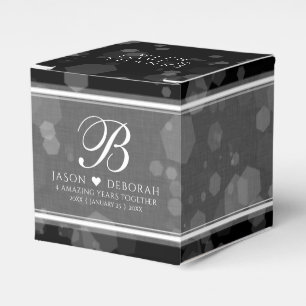 Ballotins Élégante fête du 4e anniversaire du Mariage de lin