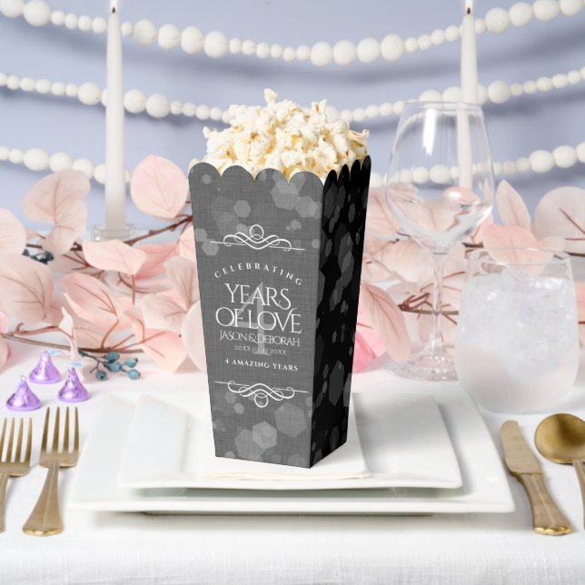 Ballotins Élégante fête du 4e anniversaire du Mariage de lin (Mariage)