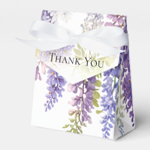 Ballotins Elégante glycine d'aquarelle bleu violet doux