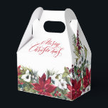 Ballotins Elégante Poinsettia Rouge Joyeux Noël<br><div class="desc">Elégant Rouge Poinsettia Joyeux Ballotin de Noël. Pour plus de personnalisation,  cliquez sur le lien "customiser plus" et utilisez notre outil de conception pour modifier ce modèle. Si vous avez besoin d'aide ou d'articles correspondants,  veuillez me contacter.</div>