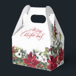 Ballotins Elégante Poinsettia Rouge Joyeux Noël<br><div class="desc">Elégant Rouge Poinsettia Joyeux Ballotin de Noël. Pour plus de personnalisation,  cliquez sur le lien "customiser plus" et utilisez notre outil de conception pour modifier ce modèle. Si vous avez besoin d'aide ou d'articles correspondants,  veuillez me contacter.</div>