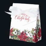 Ballotins Elégante Poinsettia Rouge Joyeux Noël<br><div class="desc">Elégant Rouge Poinsettia Joyeux Ballotin de Noël. Pour plus de personnalisation,  cliquez sur le lien "customiser plus" et utilisez notre outil de conception pour modifier ce modèle. Si vous avez besoin d'aide ou d'articles correspondants,  veuillez me contacter.</div>
